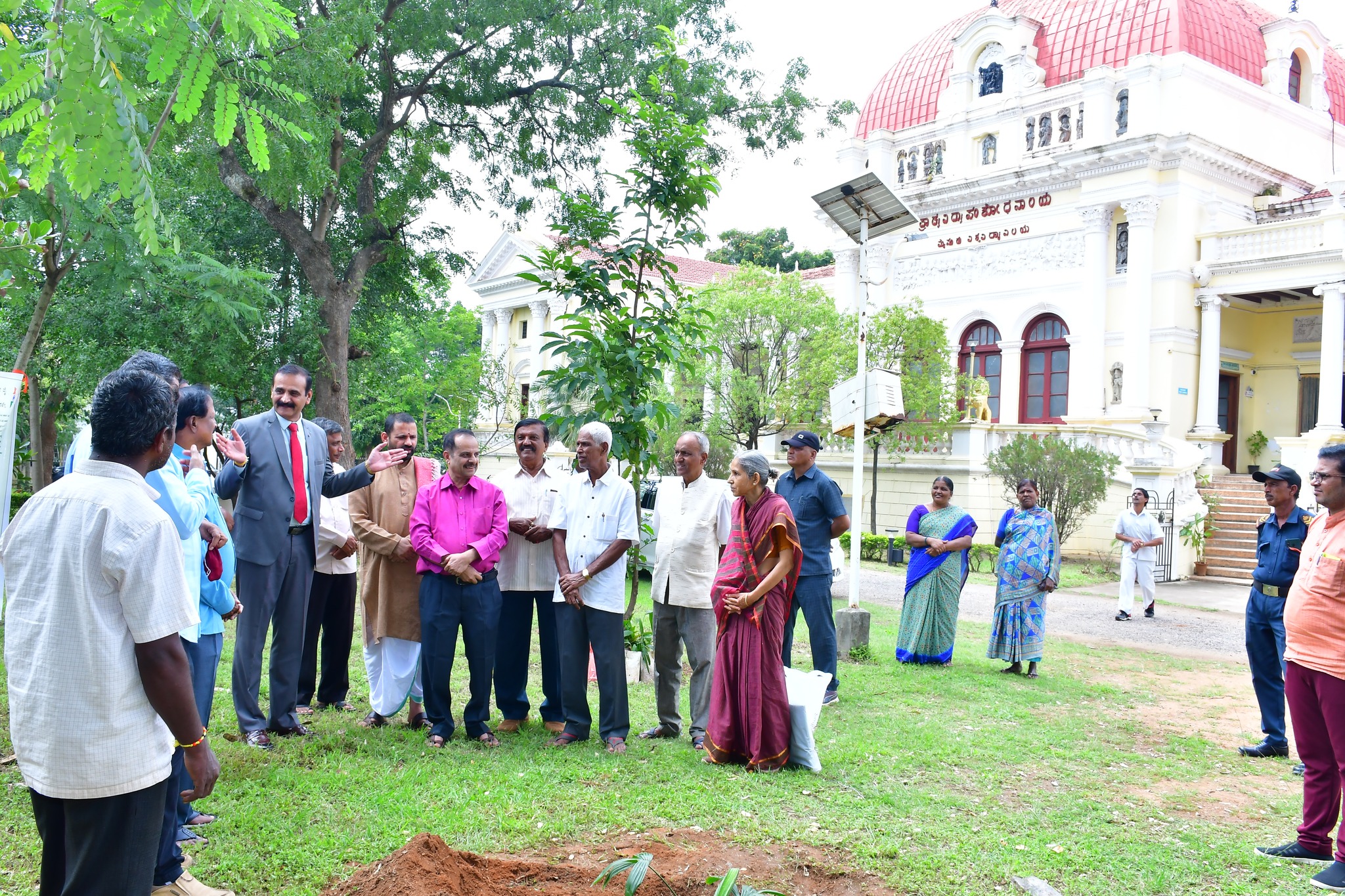 Planting the Sritala sapling — 2