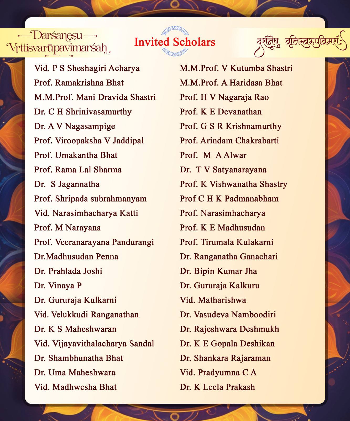 Darshaneshu Vruttisvarupavimarsha — 3