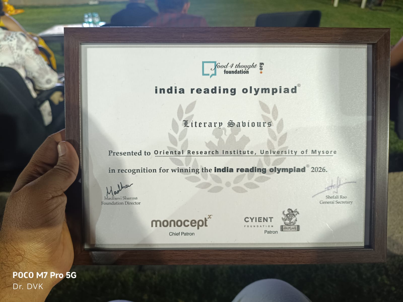 Literary awards — 6